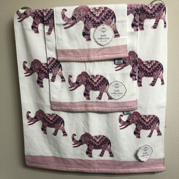 Seredipity Other - Serendipity Elephant Towel Set (3 Piece)